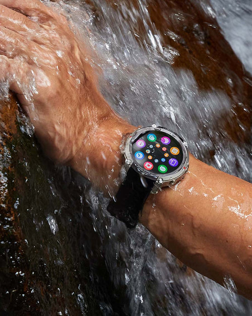 Offline Map  5ATM  Waterproof Smartwatch GPS Swim-Proof  | ZenoApex
