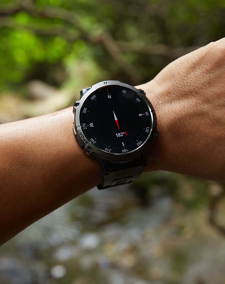 Rugged Smartwatch 1.73'' Large Screen Long Standby Outdoor Waterproof  | ZenoApex